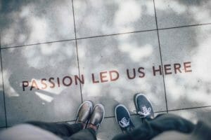 This posts describes the Types of US Citizenship, and the picture says "Passion led us here"